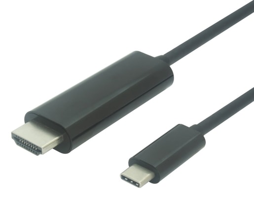 PREMIUMCORD KABEL USB-C - HDMI, 4K@60HZ, 1,8M