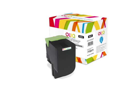 OWA ARMOR TONER PRO LEXMARK 80C2SK0,ČERNÝ,2500ST.