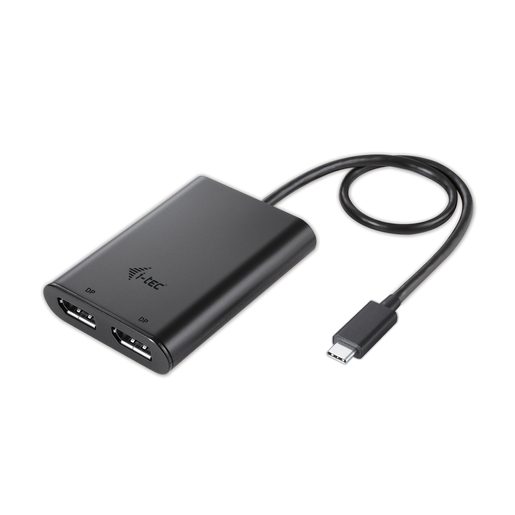 I-TEC USB-C NA 4K DUAL DISPLAY PORT ADAPTÉR