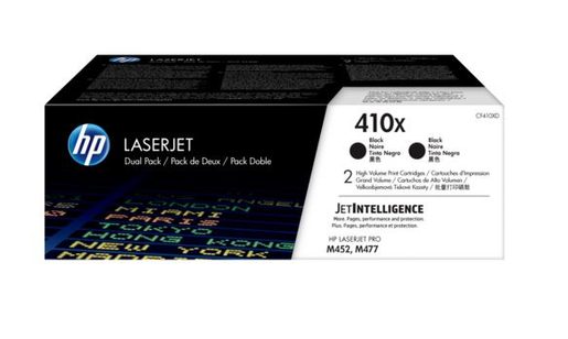 HP 410X TISKOVÁ KAZETA ČERNÁ VELKÁ,CF410XD -2 PACK