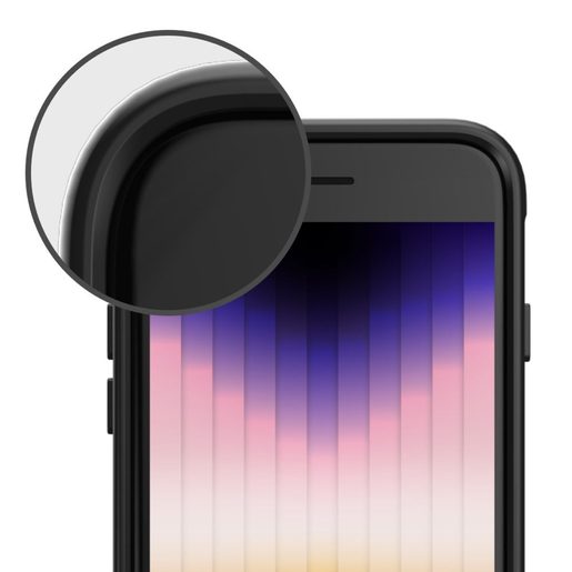 GEAR4 D3O HAVANA KRYT IPHONE SE/SE2/6/7/8 ČERNÝ