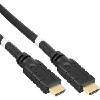 PREMIUMCORD HDMI 4K/60HZ, ETHERNET, SE ZESILOVAČEM, 3X STÍNĚNÁ, 2.0 15M