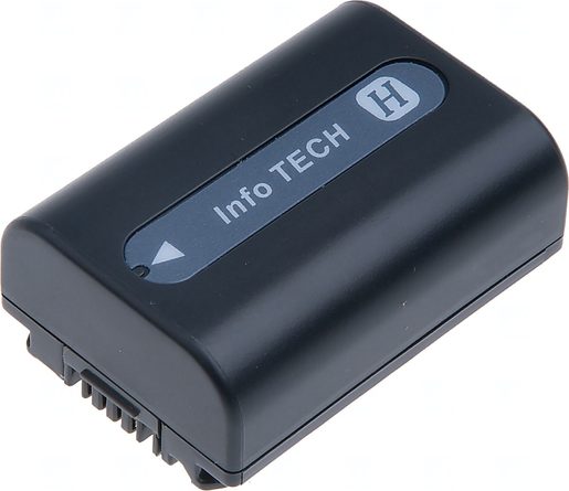 BATERIE T6 POWER SONY NP-FH50, 750MAH, ŠEDÁ