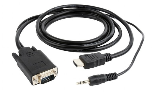 GEMBIRD REDUKCE HDMI TO VGA + AUDIO, 1,8M