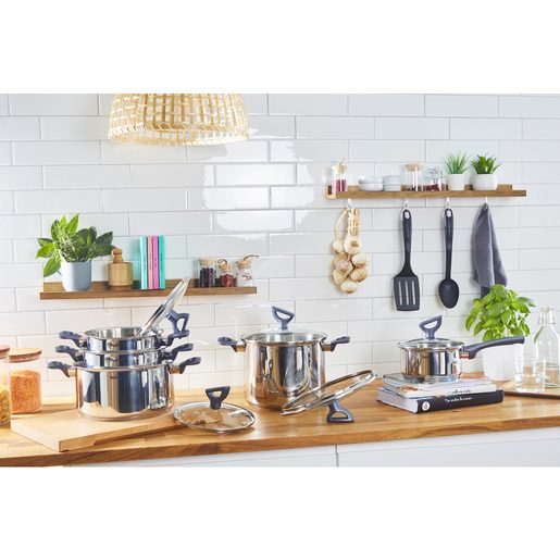 TEFAL SADA NÁDOBÍ DAILY COOK G712SA55 (10KS) - SADA NÁDOBÍ