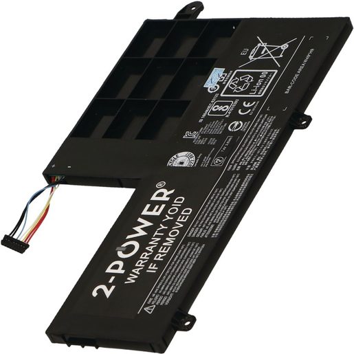 2-POWER BATERIE 7,4V 4050MAH PRO LENOVO YOGA 500-14ACL, 500-14IBD, 500-14ISK, 500-15ACL, 500-15IHW