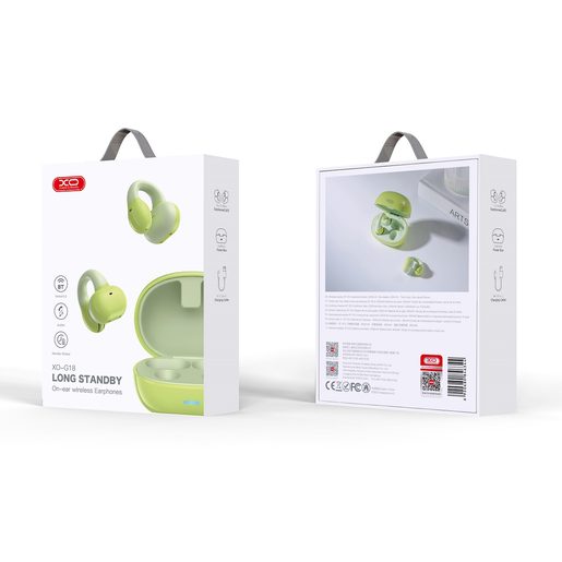 XO G18 TWS GREEN - BLUETOOTH SLUCHÁTKA