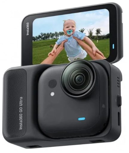 INSTA360 GO ULTRA STANDARD BUNDLE MIDNIGHT BLACK - OUTDOOROVÁ KAMERA