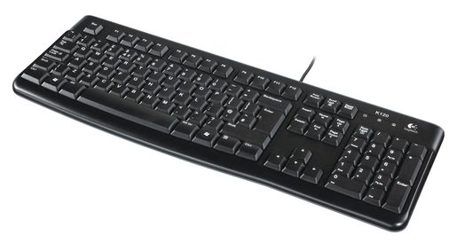 KLÁVESNICE LOGITECH KEYBOARD K120, USB, CZ