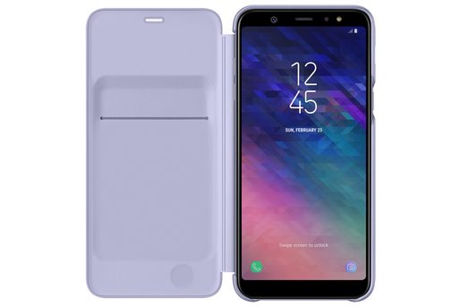 SAMSUNG FLIPOVÉ POUZDRO PRO A6+ VIOLET