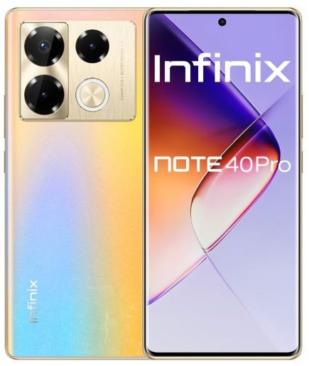 INFINIX NOTE 40 PRO 12GB/256GB TITAN GOLD + BEZDRÁTOVÁ NABÍJEČKA