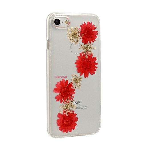 TPU VENNUS FLOWER FLORA PRO APPLE IPHONE 7/8 TRANSPARENT