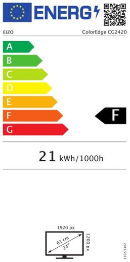 24" LED EIZO CG2420-WUXGA,IPS,DP,PIV,AUTOHWKAL