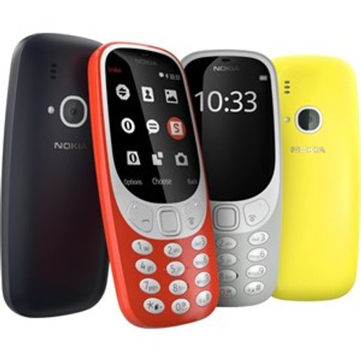 NOKIA 3310 2017 DUALSIM RED (CZ DISTRIBUCE)