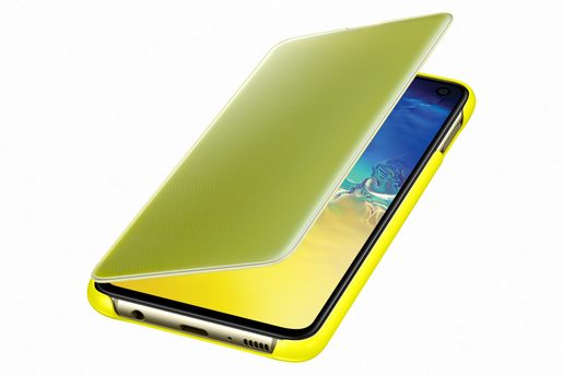 SAMSUNG CLEAR VIEW COVER S10E YELLOW
