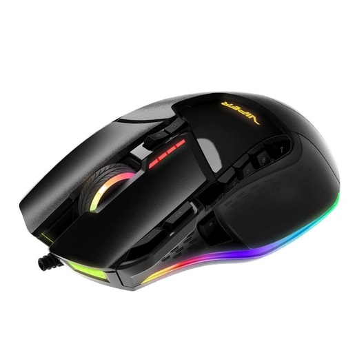 PATRIOT VIPER RGB LASEROVÁ MYŠ BLACK EDITION