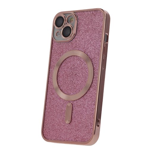 CU-BE GLITTER CHROME MAG POUZDRO IPHONE 13 PRO 6,1" PINK