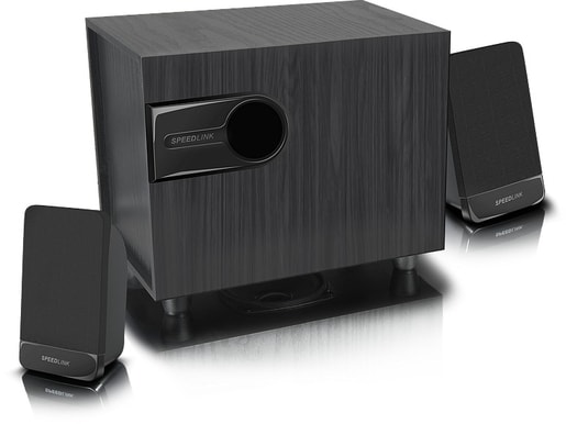 LIBITONE 2.1 SUBWOOFER SYSTEM, BLACK