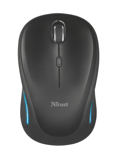 MYŠ TRUST YVI FX WIRELESS MOUSE - BLACK