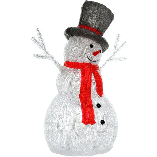 RXL 436 SNĚHULÁK AKRYL 40LED 45CM RETLUX