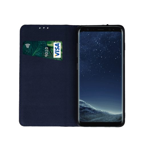 CU-BE LUXUSNÍ KOŽENÉ POUZDRO SAMSUNG GALAXY A53 5G NAVY