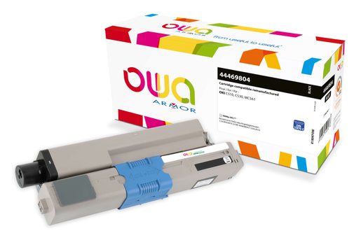 OWA ARMOR TONER PRO OKI 44469804, ČERNÁ/BLACK
