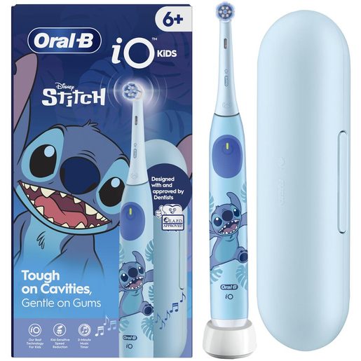 IO KIDS 6+ KARTÁČ. STITCH POUZDRO ORAL-B