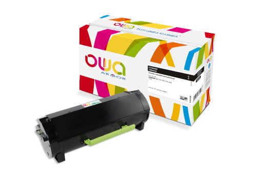 OWA ARMOR TONER PRO LEXMARK 24B6020, ČERNÁ/BLACK