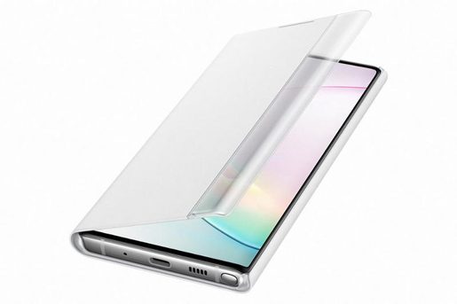 SAMSUNG CLEAR VIEW COVER PRO GALAXY NOTE10+ WHITE