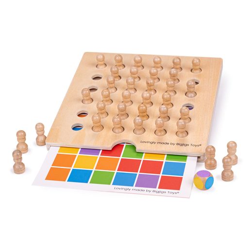 BIGJIGS TOYS PAMĚŤOVÁ HRA ROZPOZNÁVÁNÍ BAREV