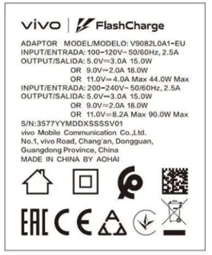 VIVO 90W FLASHCHARGE NABÍJEČKA
