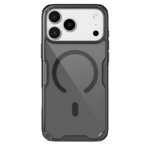 NILLKIN NATURE TPU PRO MAGNETIC KRYT PRO APPLE IPHONE 17 PRO MAX TRANSPARENT BLACK