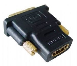 KAB. REDUKCE HDMI-DVI F/M,ZLACENÉ KONTAKTY, ČERNÁ