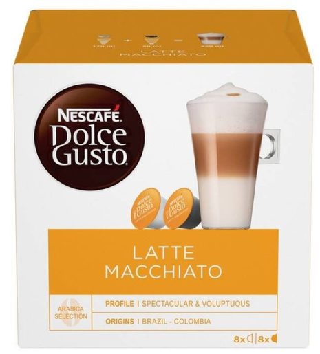 NESCAFÉ DOLCE GUSTO LATTE MACCHIATO - KÁVOVÉ KAPSLE 16 KS