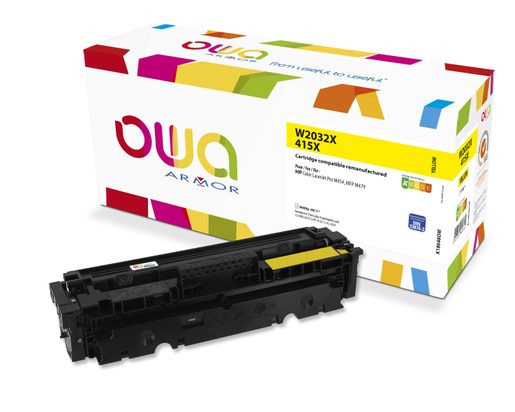 OWA ARMOR TONER PRO HP W2032X,ŽLUTÁ/YELLOW