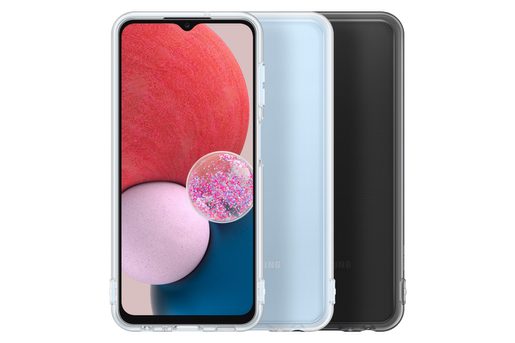 SAMSUNG POLOPRŮHLEDNÝ ZADNÍ KRYT A13 BLACK