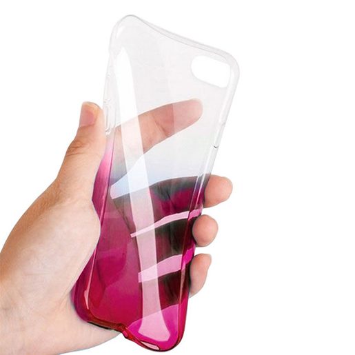 TPU POUZDRO OMBRE SAMSUNG GALAXY A10 (0,5MM) ROSE