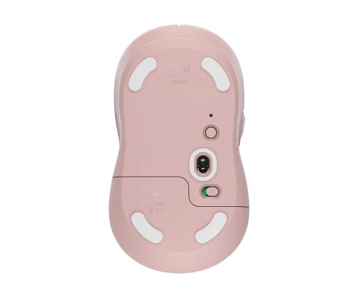 LOGITECH SIGNATURE M650/KANCELÁŘSKÁ/OPTICKÁ/PRO PRAVÁKY/BEZDRÁTOVÁ USB + BLUETOOTH/RŮŽOVÁ