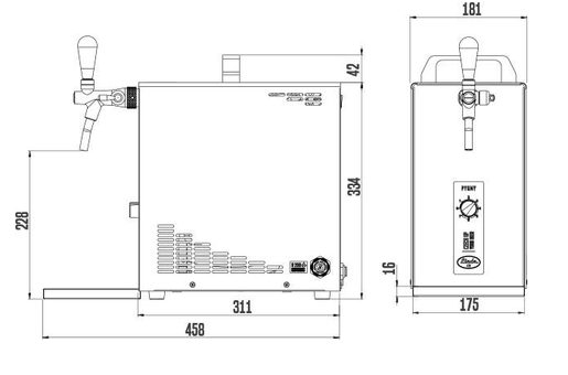 LINDR PYGMY 20/K NEW GREEN LINE - VÝČEPNÍ ZAŘÍZENÍ
