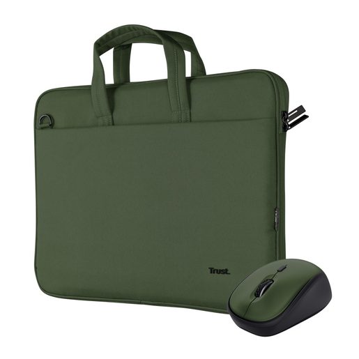 TRUST LAPTOP BAG AND MOUSE SET - ZELENÝ