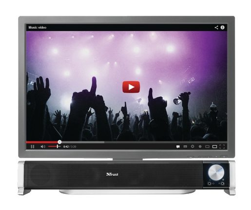 ZVUK. SYSTÉM TRUST ASTO SOUND BAR PC SPEAKER