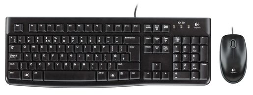 AKCE_SET LOGITECH DESKTOP MK120, DRÁTOVÝ, USB, CZ