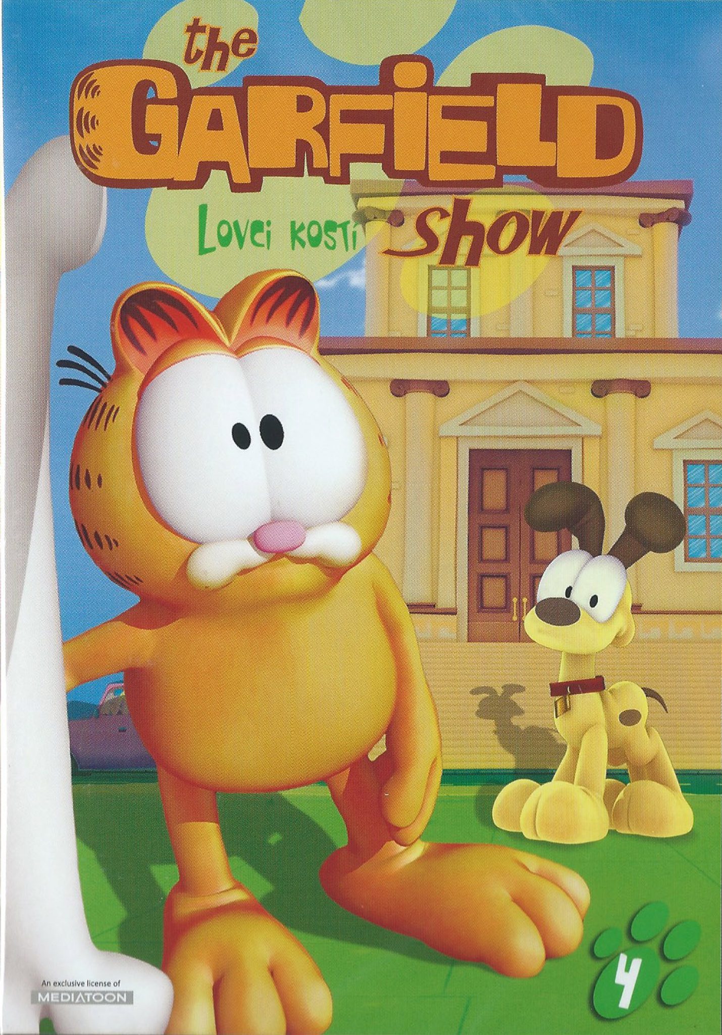 DVD The Garfield show 4 - Lovci kostí