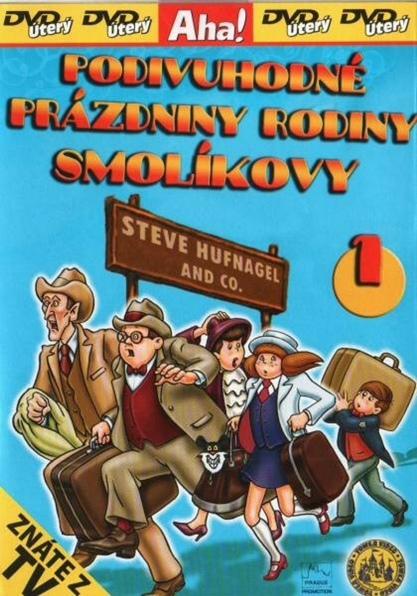 DVD Podivuhodné prázdniny rodiny Smolíkovy 1