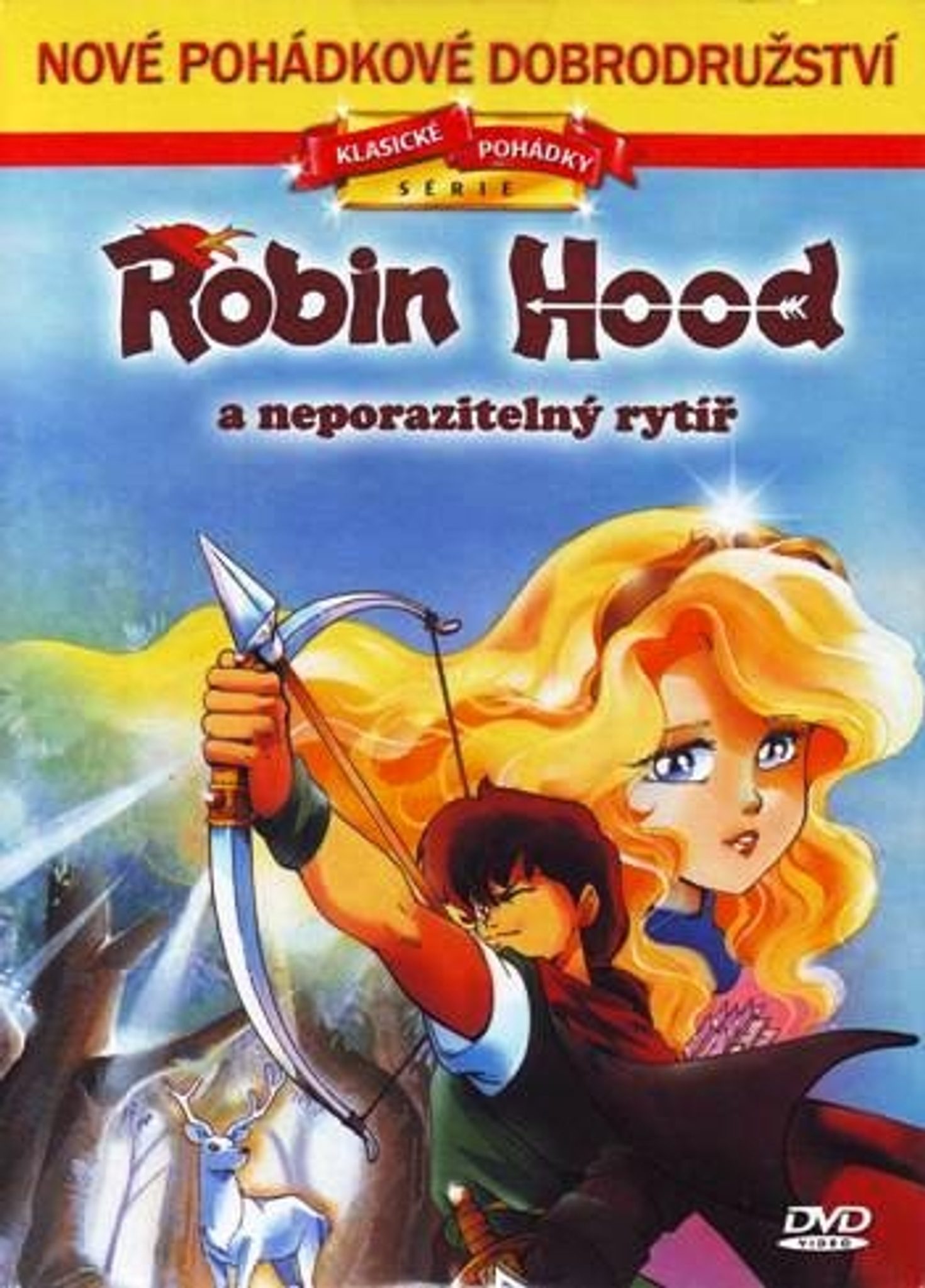 DVD Robin Hood a neporaziteln ryt