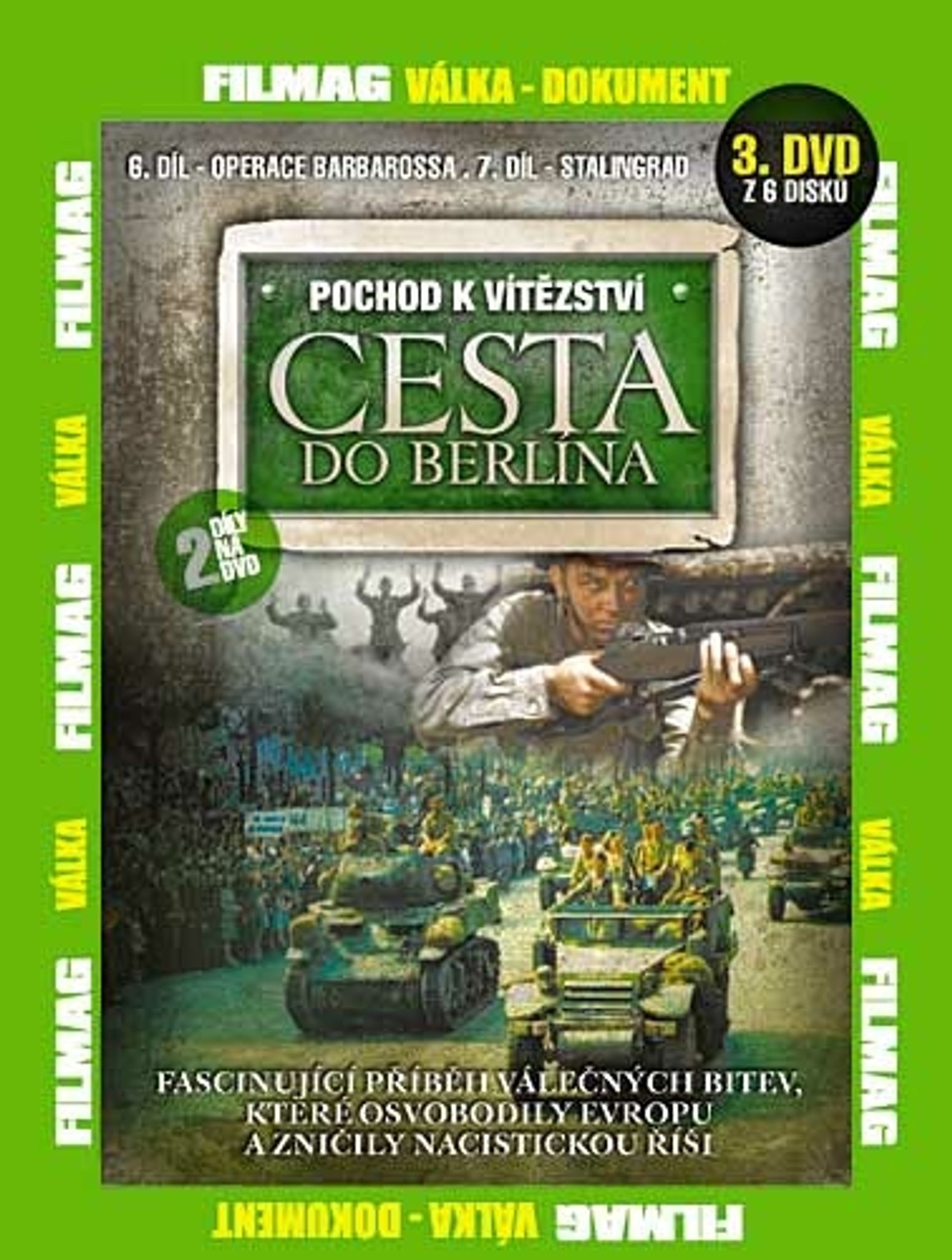 DVD Pochod k vtzstv - Cesta do Berlna 3