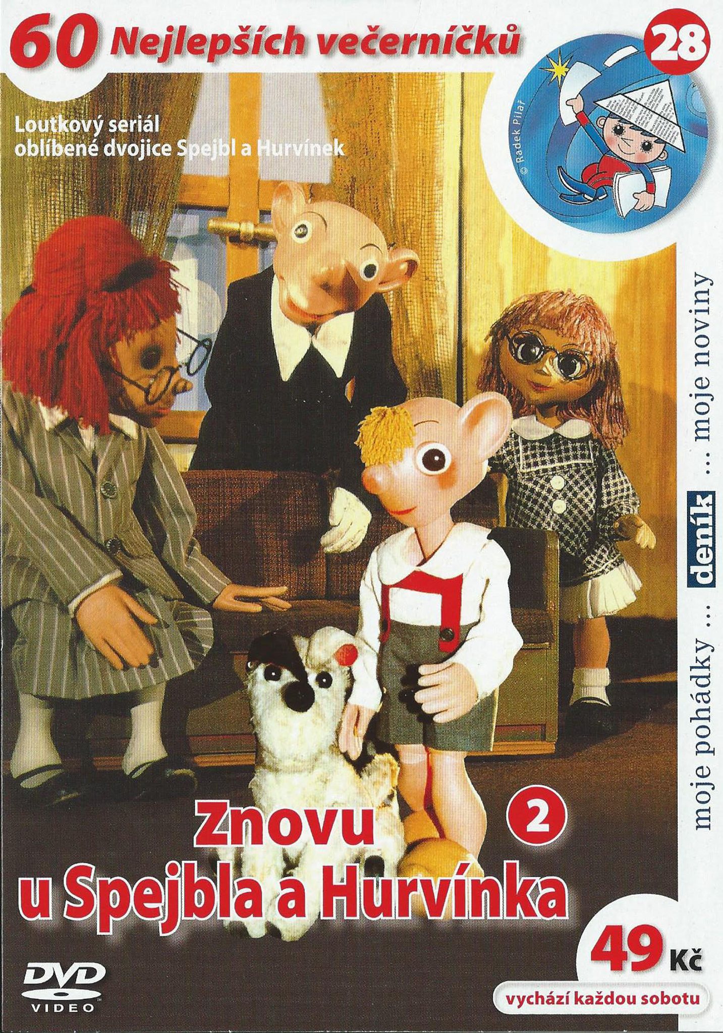 DVD Znovu u Spejbla a Hurvnka 2 - Kliknutm na obrzek zavete