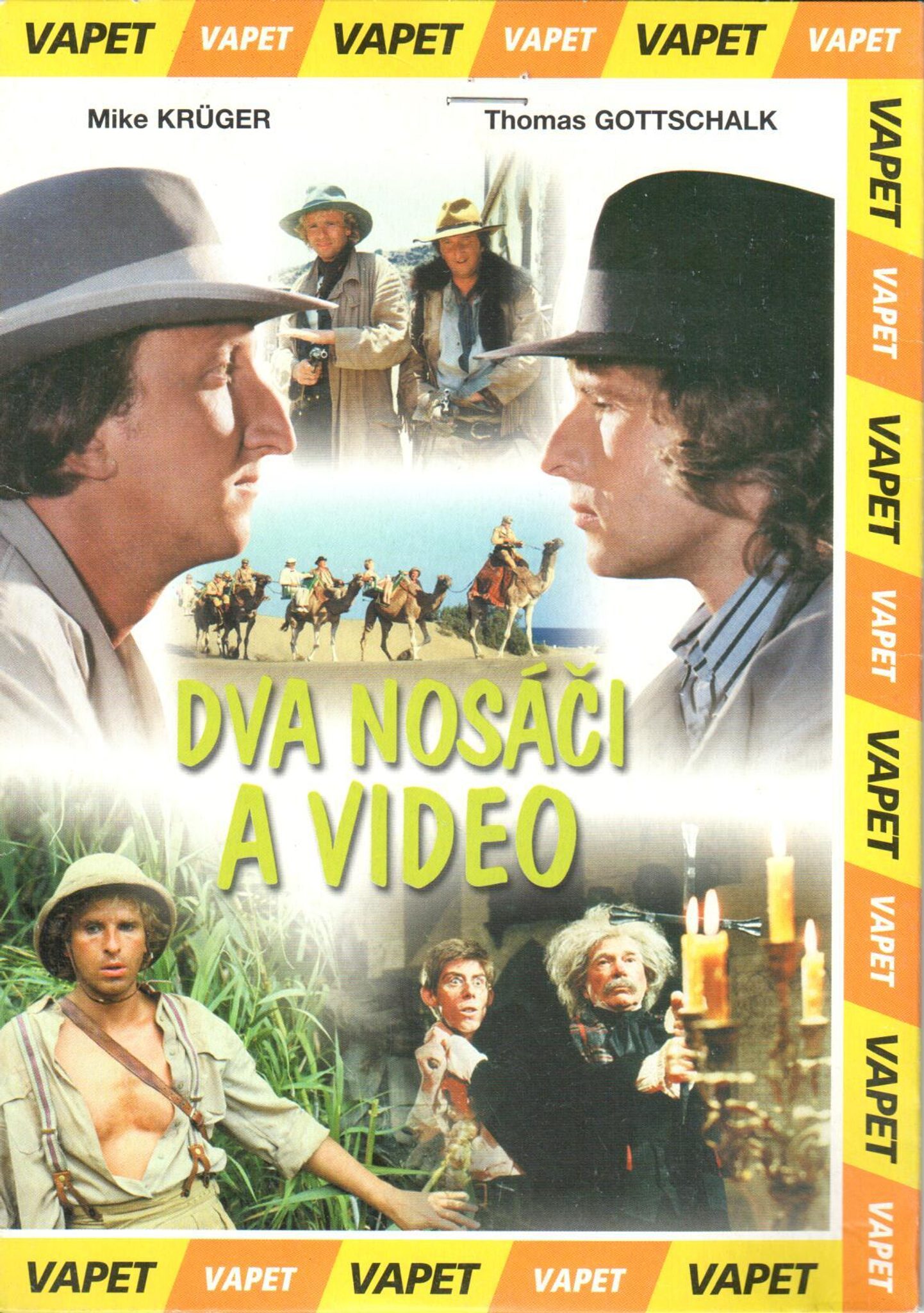 DVD Dva nosi a video