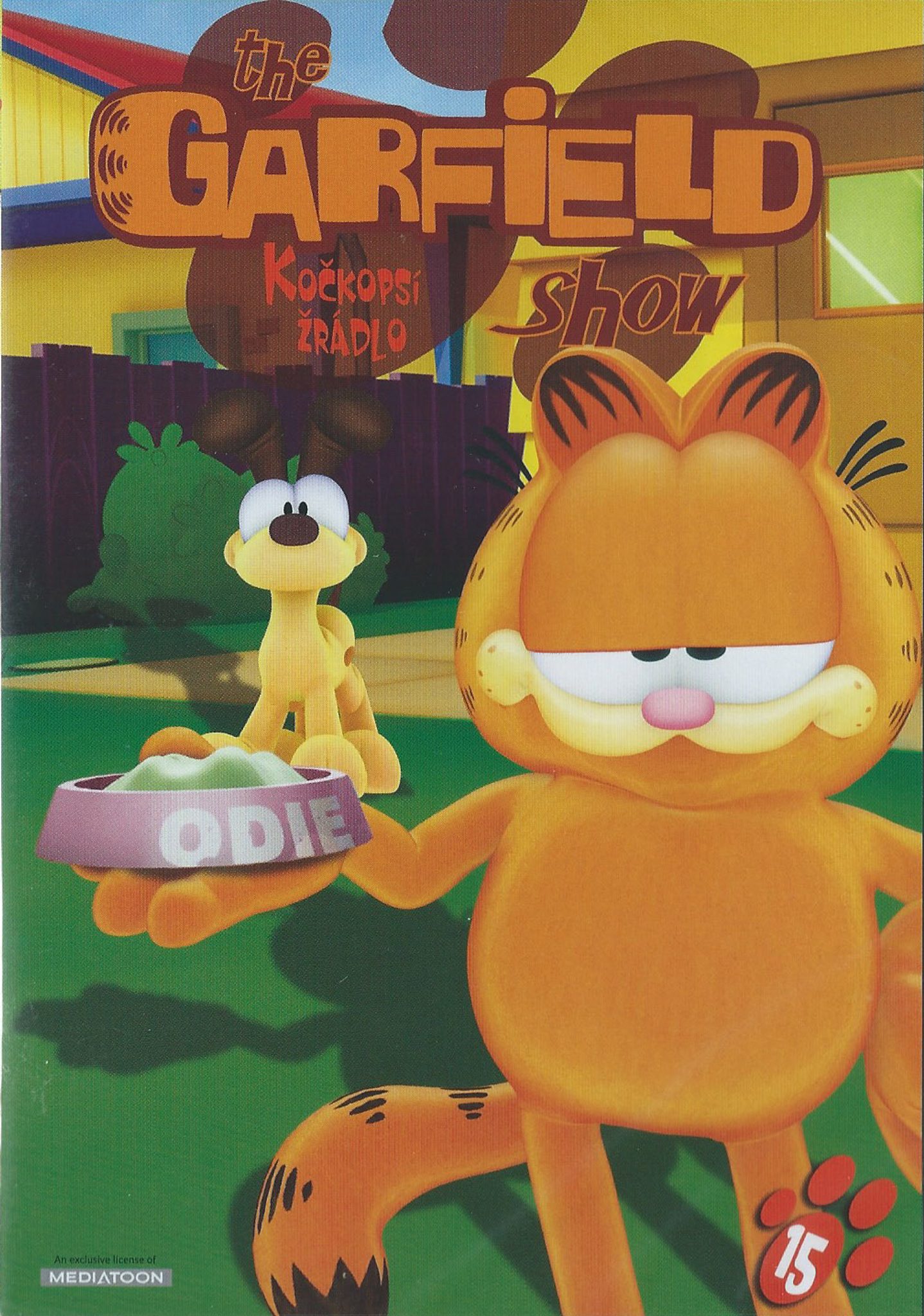 DVD The Garfield show 15 - Kokops rdlo