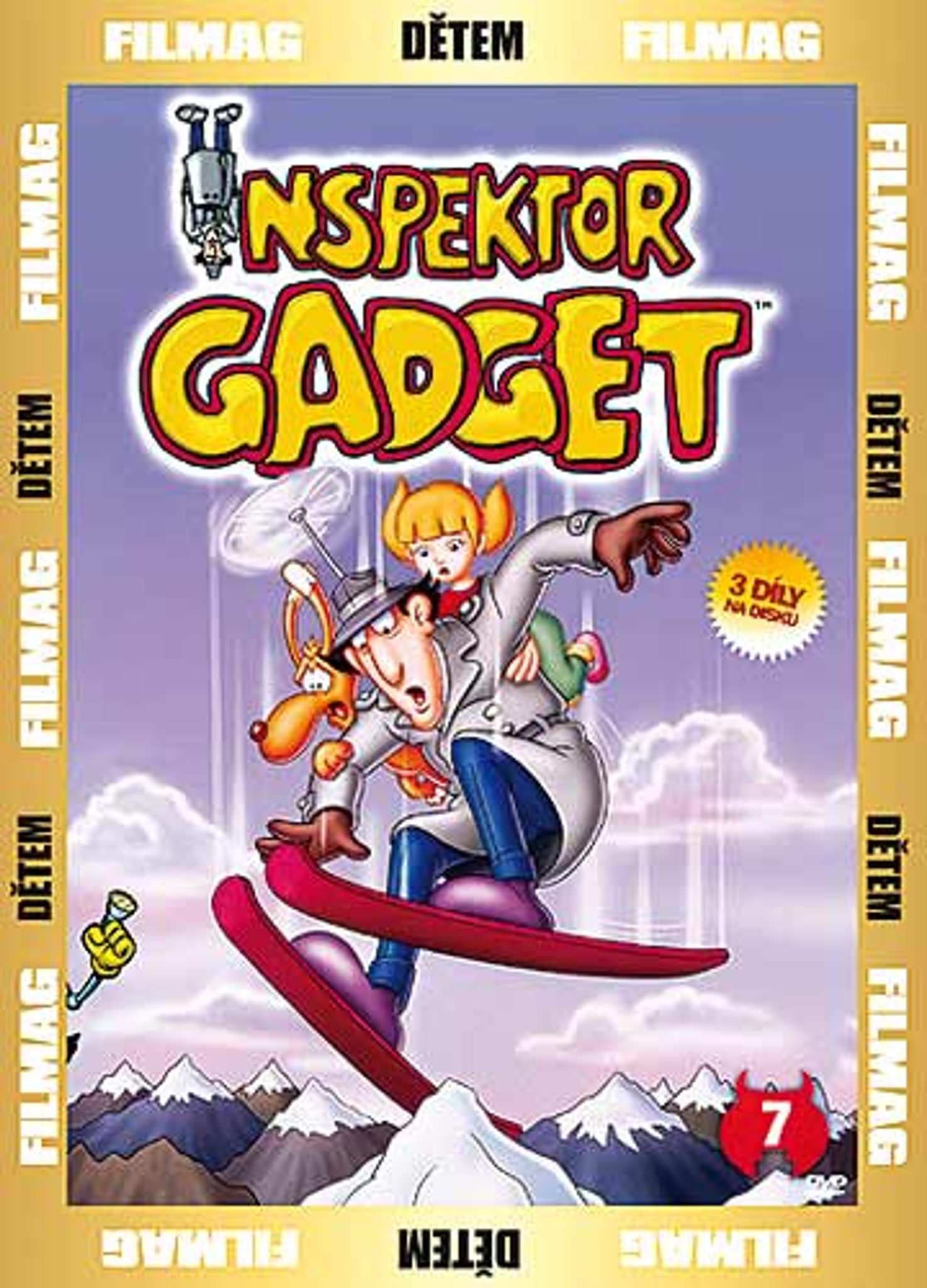 DVD Inspektor Gadget 7 - Kliknutm na obrzek zavete